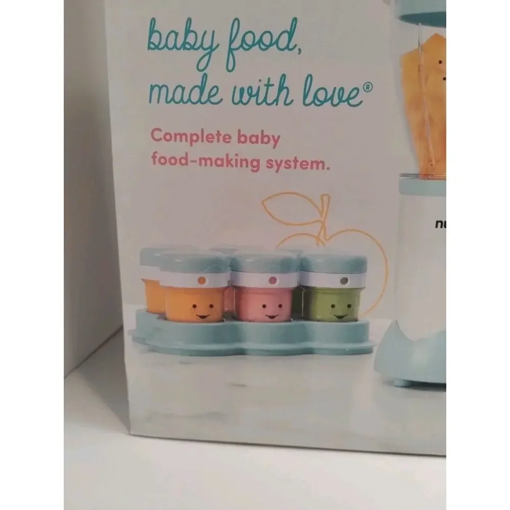 Nutribullet Baby Bullet Complete Blender Food Making System Kit NBY50100P